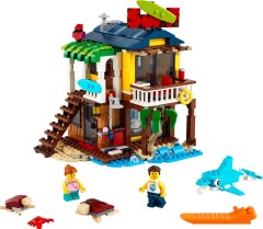 <h1>Surfer Beach House</h1><div class='tags floatleft'><a href='/sets/31118-1/Surfer-Beach-House'>31118-1</a> <a href='/sets/theme-Creator'>Creator</a> <a class='subtheme' href='/sets/subtheme-3-in-1'>3 in 1</a> <a class='year' href='/sets/theme-Creator/year-2021'>2021</a> </div><div class='floatright'>©2021 LEGO Group</div>