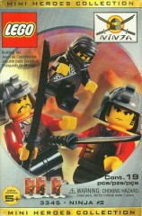 <h1>Three Minifig Pack - Ninja #2</h1><div class='tags floatleft'><a href='/sets/3345-1/Three-Minifig-Pack-Ninja-2'>3345-1</a> <a href='/sets/theme-Castle'>Castle</a> <a class='subtheme' href='/sets/subtheme-Ninja'>Ninja</a> <a class='year' href='/sets/theme-Castle/year-2000'>2000</a> </div><div class='floatright'>©2000 LEGO Group</div>