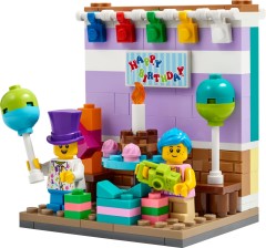 <h1>Birthday Diorama</h1><div class='tags floatleft'><a href='/sets/40584-1/Birthday-Diorama'>40584-1</a> <a href='/sets/theme-Seasonal'>Seasonal</a> <a class='subtheme' href='/sets/subtheme-Birthday'>Birthday</a> <a class='year' href='/sets/theme-Seasonal/year-2023'>2023</a> </div><div class='floatright'>©2023 LEGO Group</div>