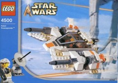 <h1>Rebel Snowspeeder</h1><div class='tags floatleft'><a href='/sets/4500-1/Rebel-Snowspeeder'>4500-1</a> <a href='/sets/theme-Star-Wars'>Star Wars</a> <a class='subtheme' href='/sets/subtheme-Episode-V'>Episode V</a> <a class='year' href='/sets/theme-Star-Wars/year-2004'>2004</a> </div><div class='floatright'>©2004 LEGO Group</div>