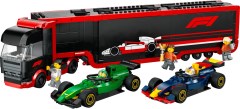 <h1>F1 Truck with RB20 & AMR24 F1 Cars</h1><div class='tags floatleft'><a href='/sets/60445-1/F1-Truck-with-RB20-AMR24-F1-Cars'>60445-1</a> <a href='/sets/theme-City'>City</a> <a class='subtheme' href='/sets/subtheme-Formula-1'>Formula 1</a> <a class='year' href='/sets/theme-City/year-2025'>2025</a> </div><div class='floatright'>©2025 LEGO Group</div>