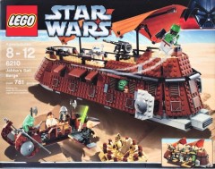 <h1>Jabba's Sail Barge</h1><div class='tags floatleft'><a href='/sets/6210-1/Jabba-s-Sail-Barge'>6210-1</a> <a href='/sets/theme-Star-Wars'>Star Wars</a> <a class='subtheme' href='/sets/subtheme-Episode-VI'>Episode VI</a> <a class='year' href='/sets/theme-Star-Wars/year-2006'>2006</a> </div><div class='floatright'>©2006 LEGO Group</div>