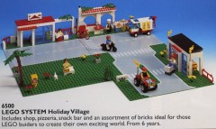 <h1>Holiday Village</h1><div class='tags floatleft'><a href='/sets/6500-1/Holiday-Village'>6500-1</a> <a href='/sets/theme-Town'>Town</a> <a class='subtheme' href='/sets/subtheme-Shops-and-Services'>Shops and Services</a> <a class='year' href='/sets/theme-Town/year-1996'>1996</a> </div><div class='floatright'>©1996 LEGO Group</div>