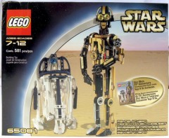 <h1>R2-D2 / C-3PO Droid Collectors Set</h1><div class='tags floatleft'><a href='/sets/65081-1/R2-D2-C-3PO-Droid-Collectors-Set'>65081-1</a> <a href='/sets/theme-Star-Wars'>Star Wars</a> <a class='subtheme' href='/sets/subtheme-Product-Collection'>Product Collection</a> <a class='year' href='/sets/theme-Star-Wars/year-2002'>2002</a> </div><div class='floatright'>©2002 LEGO Group</div>