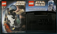 <h1>Jango Fett's Slave I with Bonus Cargo Case</h1><div class='tags floatleft'><a href='/sets/65153-1/Jango-Fett-s-Slave-I-with-Bonus-Cargo-Case'>65153-1</a> <a href='/sets/theme-Star-Wars'>Star Wars</a> <a class='subtheme' href='/sets/subtheme-Product-Collection'>Product Collection</a> <a class='year' href='/sets/theme-Star-Wars/year-2002'>2002</a> </div><div class='floatright'>©2002 LEGO Group</div>