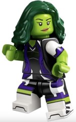 <h1>She-Hulk</h1><div class='tags floatleft'><a href='/sets/71039-5/She-Hulk'>71039-5</a> <a href='/sets/theme-Collectable-Minifigures'>Collectable Minifigures</a> <a class='subtheme' href='/sets/subtheme-Marvel-Studios-Series-2'>Marvel Studios Series 2</a> <a class='year' href='/sets/theme-Collectable-Minifigures/year-2023'>2023</a> </div><div class='floatright'>©2023 LEGO Group</div>