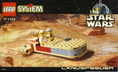 <h1>Landspeeder</h1><div class='tags floatleft'><a href='/sets/7110-1/Landspeeder'>7110-1</a> <a href='/sets/theme-Star-Wars'>Star Wars</a> <a class='subtheme' href='/sets/subtheme-Episode-IV'>Episode IV</a> <a class='year' href='/sets/theme-Star-Wars/year-1999'>1999</a> </div><div class='floatright'>©1999 LEGO Group</div>