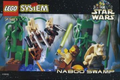 <h1>Naboo Swamp</h1><div class='tags floatleft'><a href='/sets/7121-1/Naboo-Swamp'>7121-1</a> <a href='/sets/theme-Star-Wars'>Star Wars</a> <a class='subtheme' href='/sets/subtheme-Episode-I'>Episode I</a> <a class='year' href='/sets/theme-Star-Wars/year-1999'>1999</a> </div><div class='floatright'>©1999 LEGO Group</div>