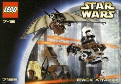 <h1>Ewok Attack</h1><div class='tags floatleft'><a href='/sets/7139-1/Ewok-Attack'>7139-1</a> <a href='/sets/theme-Star-Wars'>Star Wars</a> <a class='subtheme' href='/sets/subtheme-Episode-VI'>Episode VI</a> <a class='year' href='/sets/theme-Star-Wars/year-2002'>2002</a> </div><div class='floatright'>©2002 LEGO Group</div>