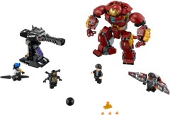 <h1>The Hulkbuster Smash-Up</h1><div class='tags floatleft'><a href='/sets/76104-1/The-Hulkbuster-Smash-Up'>76104-1</a> <a href='/sets/theme-Marvel-Super-Heroes'>Marvel Super Heroes</a> <a class='subtheme' href='/sets/subtheme-Avengers-Infinity-War'>Avengers: Infinity War</a> <a class='year' href='/sets/theme-Marvel-Super-Heroes/year-2018'>2018</a> </div><div class='floatright'>©2018 LEGO Group</div>