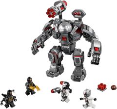 <h1>War Machine Buster</h1><div class='tags floatleft'><a href='/sets/76124-1/War-Machine-Buster'>76124-1</a> <a href='/sets/theme-Marvel-Super-Heroes'>Marvel Super Heroes</a> <a class='subtheme' href='/sets/subtheme-Avengers-Endgame'>Avengers: Endgame</a> <a class='year' href='/sets/theme-Marvel-Super-Heroes/year-2019'>2019</a> </div><div class='floatright'>©2019 LEGO Group</div>