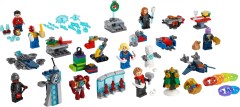 <h1>The Avengers Advent Calendar</h1><div class='tags floatleft'><a href='/sets/76196-1/The-Avengers-Advent-Calendar'>76196-1</a> <a href='/sets/theme-Marvel-Super-Heroes'>Marvel Super Heroes</a> <a class='subtheme' href='/sets/subtheme-Seasonal'>Seasonal</a> <a class='year' href='/sets/theme-Marvel-Super-Heroes/year-2021'>2021</a> </div><div class='floatright'>©2021 LEGO Group</div>