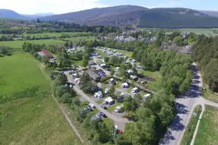 Braemar Caravan Park, Braemar, Ballater, Aberdeenshire