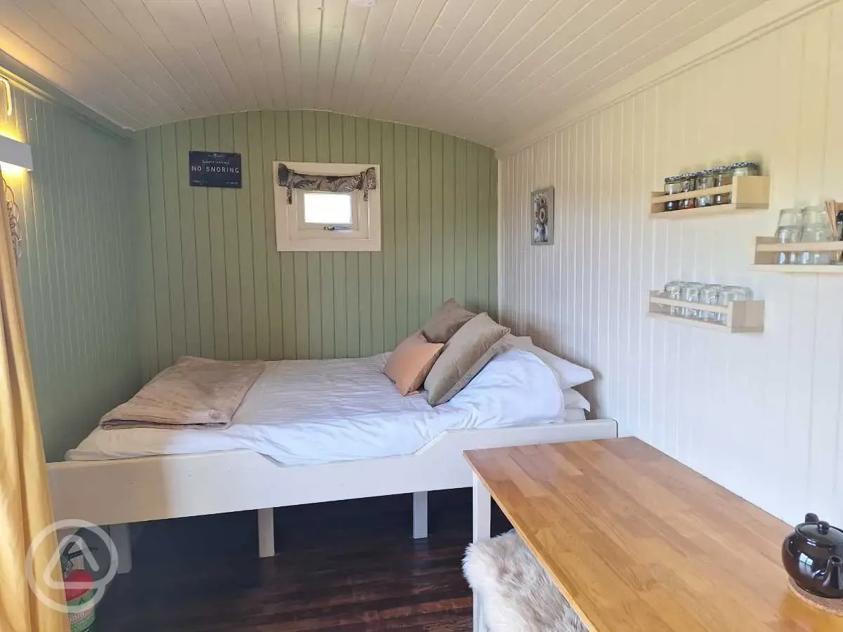 The Goods wagon interior