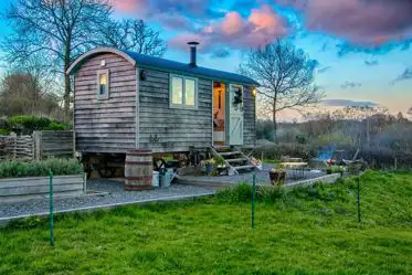 Shepherd's hut holidays