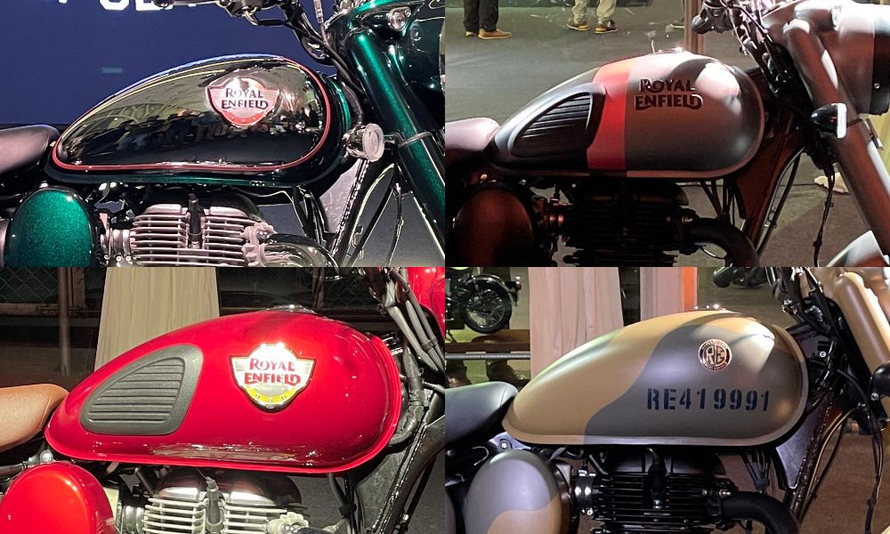 Royal Enfield Classic 350 Colors Option