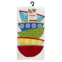 T-fal Kitchen Towel, Dual, Dish Stack Print, 1 Each