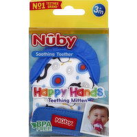 Nuby Teething Mitten, 3+ Months - 1 Each 