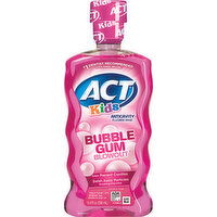 ACT Fluoride Rinse, Anticavity, Bubble Gum Blowout - 16.9 Ounce 