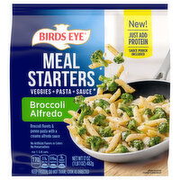 Birds Eye Veggies + Pasta + Sauce, Broccoli Alfredo, Meal Starters