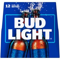 Bud Light Beer, Bottles (Pack of 12), 144 Ounce