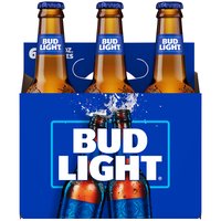 Bud Light Beer, Bottles (6-pack), 72 Ounce