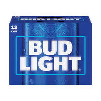 Bud Light Beer, Cans (Pack of 12), 144 Ounce