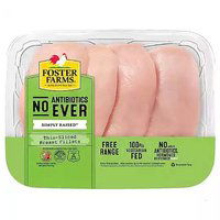 Foster Farms Antibiotic Free, Thinly Sliced Chicken Breasts, 1 Pound