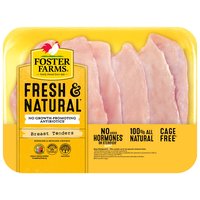 Foster Farms Antibiotic Free Breast Tender, 1 Pound