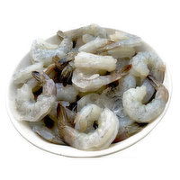 Shrimp, Raw, Peeled and Deveined, Tail On 21-25 Count, 1 Pound