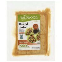 Wildwood Organic Tofu, Teriyaki Baked, 7 Ounce