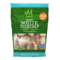 Maika`i Shrimp, 21/25 Raw, Easy Peel, Shell-On, 2 Pound