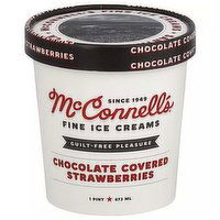 Mcconnell's Chocolate Covered Strawberries, 1 Pint