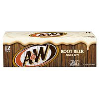 A&W Root Beer, Cans (Pack of 12), 12 Ounce