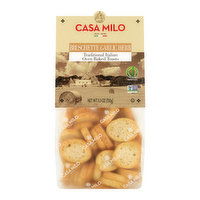 Casa Milo Bruschette Garlic Herb, 5.3 Ounce