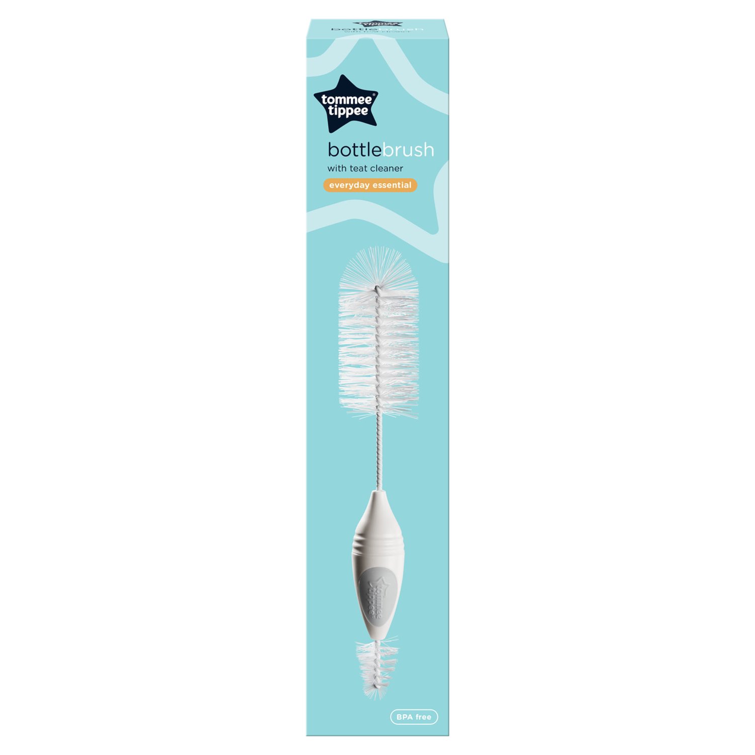 Tommee Tippee Bottle Brush with Teat Cleaner (1 Piece)