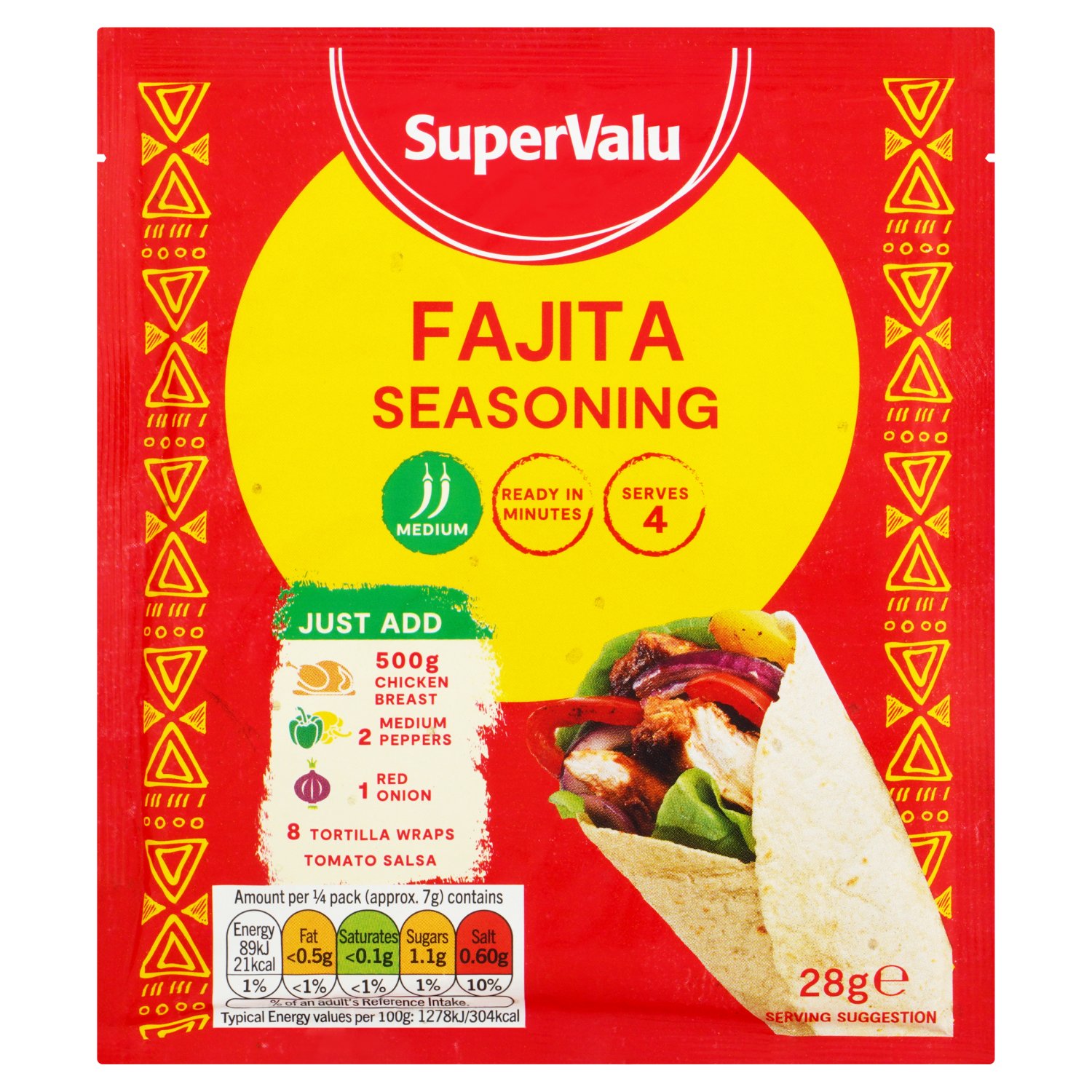 SuperValu Fajita Seasoning  (28 g)