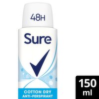 Sure Women Cotton Dry Anti-perspirant Deodorant (150 ml)