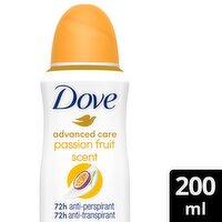 Dove Advanced Care Anti-perspirant Deodorant Spray Passion Fruit & Lemongrass (200 ml)