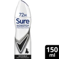 Sure For Women Anti-Perspirant Inv Black & White Nonstop (150 ml)