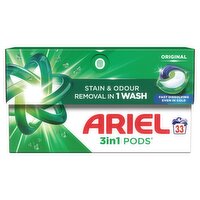 Ariel All In 1 Original Pods 33 Wash (33 Piece)