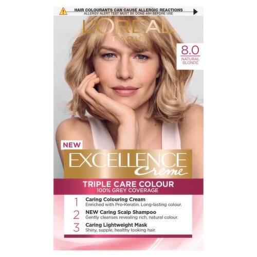 L'Oreal Excellence Crème Natural Blonde Hair Dye (197 g)