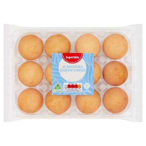 SuperValu Madeira Queen Cakes 12 Pack (300 g)