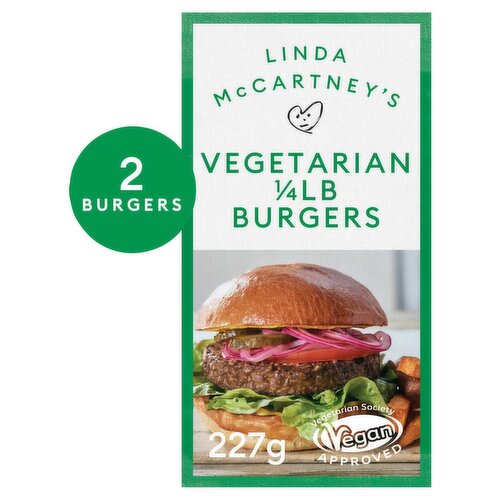 Linda Mccartney Vegetarian Quarter Pounder Burger (113 g)