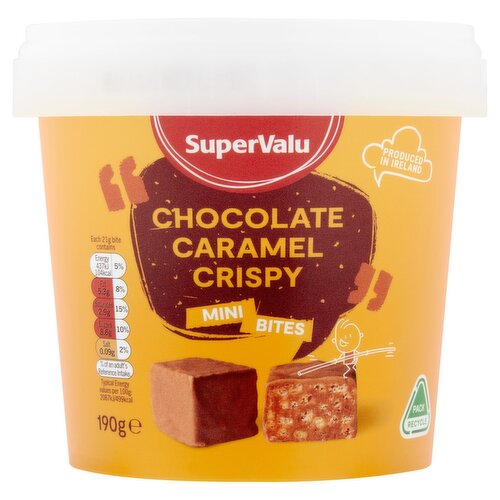 SuperValu Chocolate Caramel Crispy Bites (190 g)