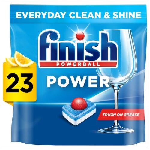 Finish Power All In One Lemon Sparkle Tablets (23 Piece)