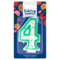 Bakery Crafts 3 in 4 Birthday Candle