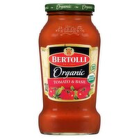 Bertolli Organic Tomato & Basil Sauce, 24 oz