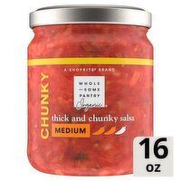 Wholesome Pantry Organic Medium Thick and Chunky Salsa, 16 oz