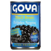 Goya Prime Premium Low Sodium Black Beans, 15.5 oz